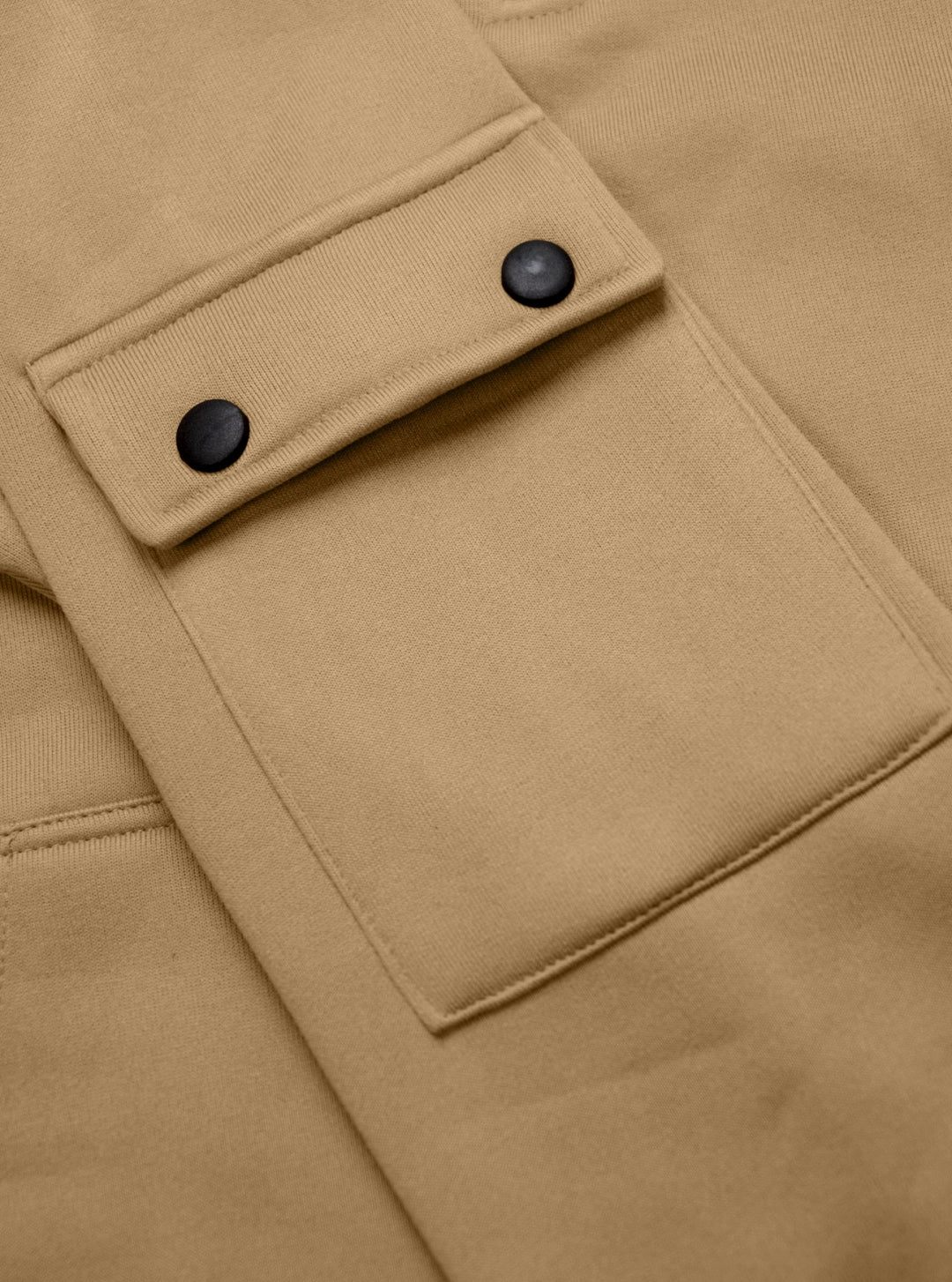 Autumn And Winter Men's Fleece Zipper Sweatshirt Fashionable Hoodie Multi-pocket Overalls Suit