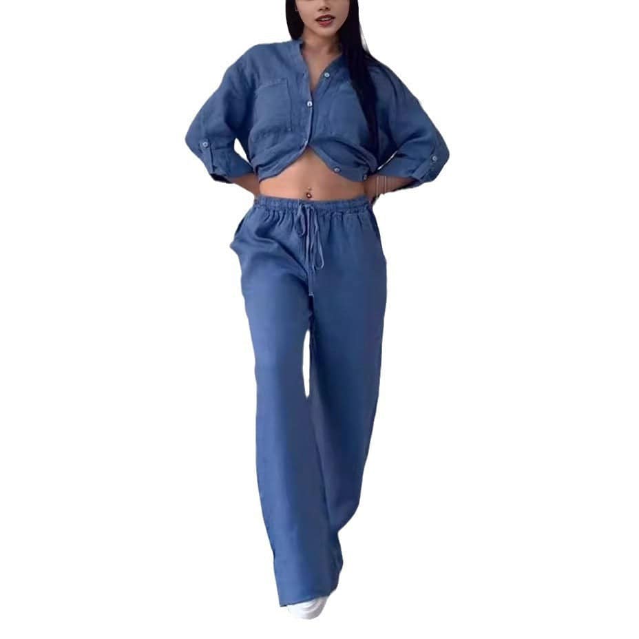 BUNDLEWEAR™ | Casual Linen Ladies' Set