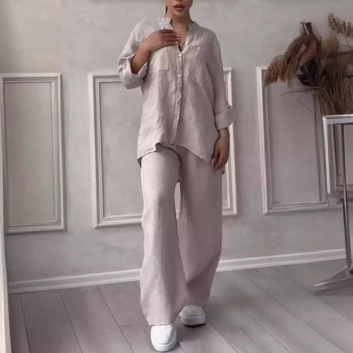 BUNDLEWEAR™ | Casual Linen Ladies' Set