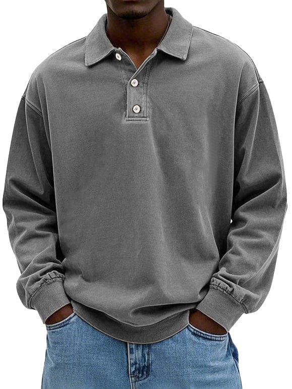 Matthew Premium Long-Sleeve Polo