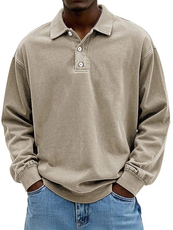 Matthew Premium Long-Sleeve Polo