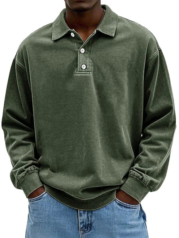 Matthew Premium Long-Sleeve Polo