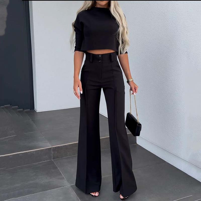 Sharp Two-Piece Outfit
